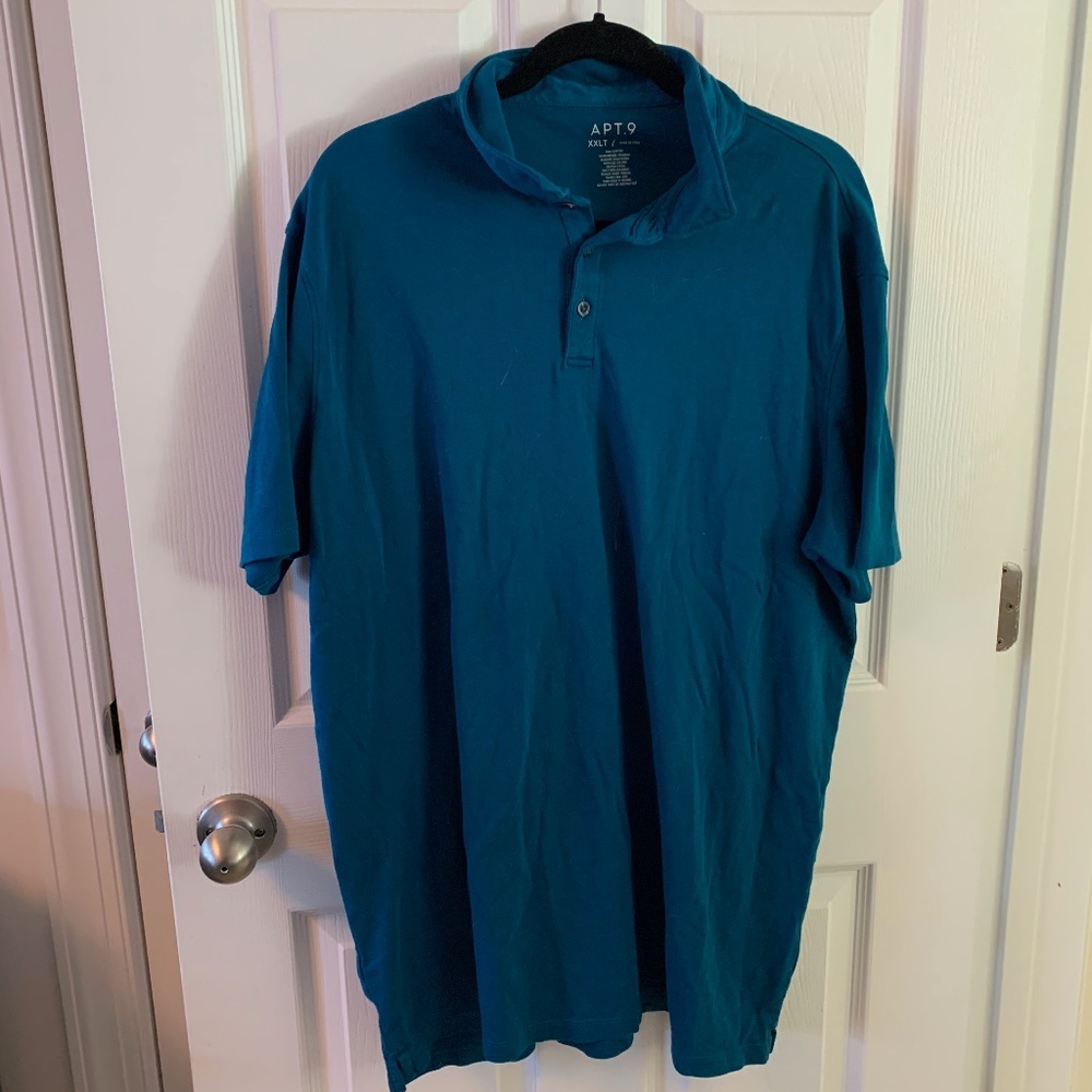 APT 9 XXL TALL MENS POLO NEW